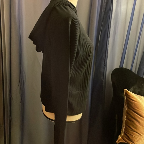 Womens Thin Ribbed Hoodie - Picture 3 of 5